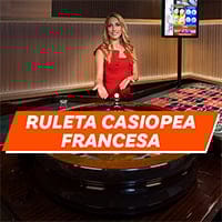 Ruleta Casiopea Francesa in Live Casino